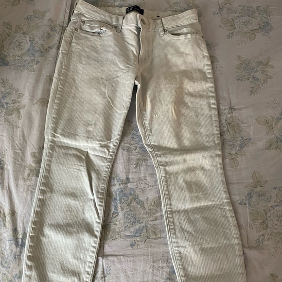 GAP Striped Skinny Jean Leggings - Picture 3 of 3